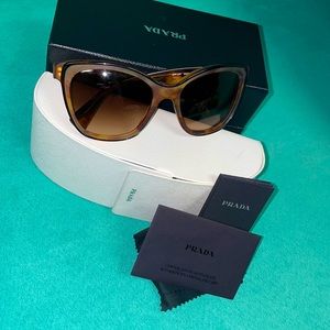 Prada wide fit sunglasses